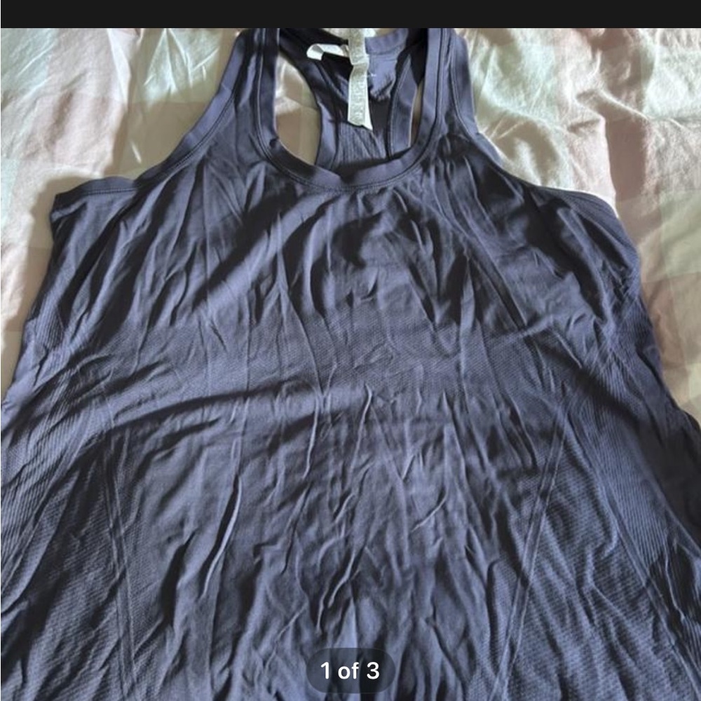 Athleta Momentum Tank Tops, Purple Sage Teal Racer Back Women's 1X Bundle of 3 - Picture 2 of 16